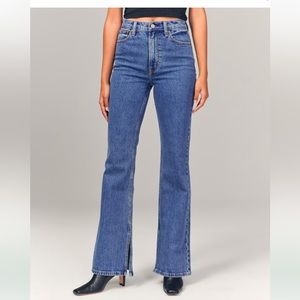 Abercrombie and Fitch high rise vintage flare jeans